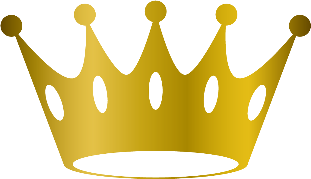 Gold Princess Crown PNG