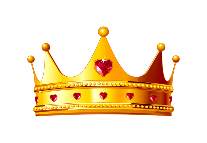Gold Princess Crown Transparent PNG