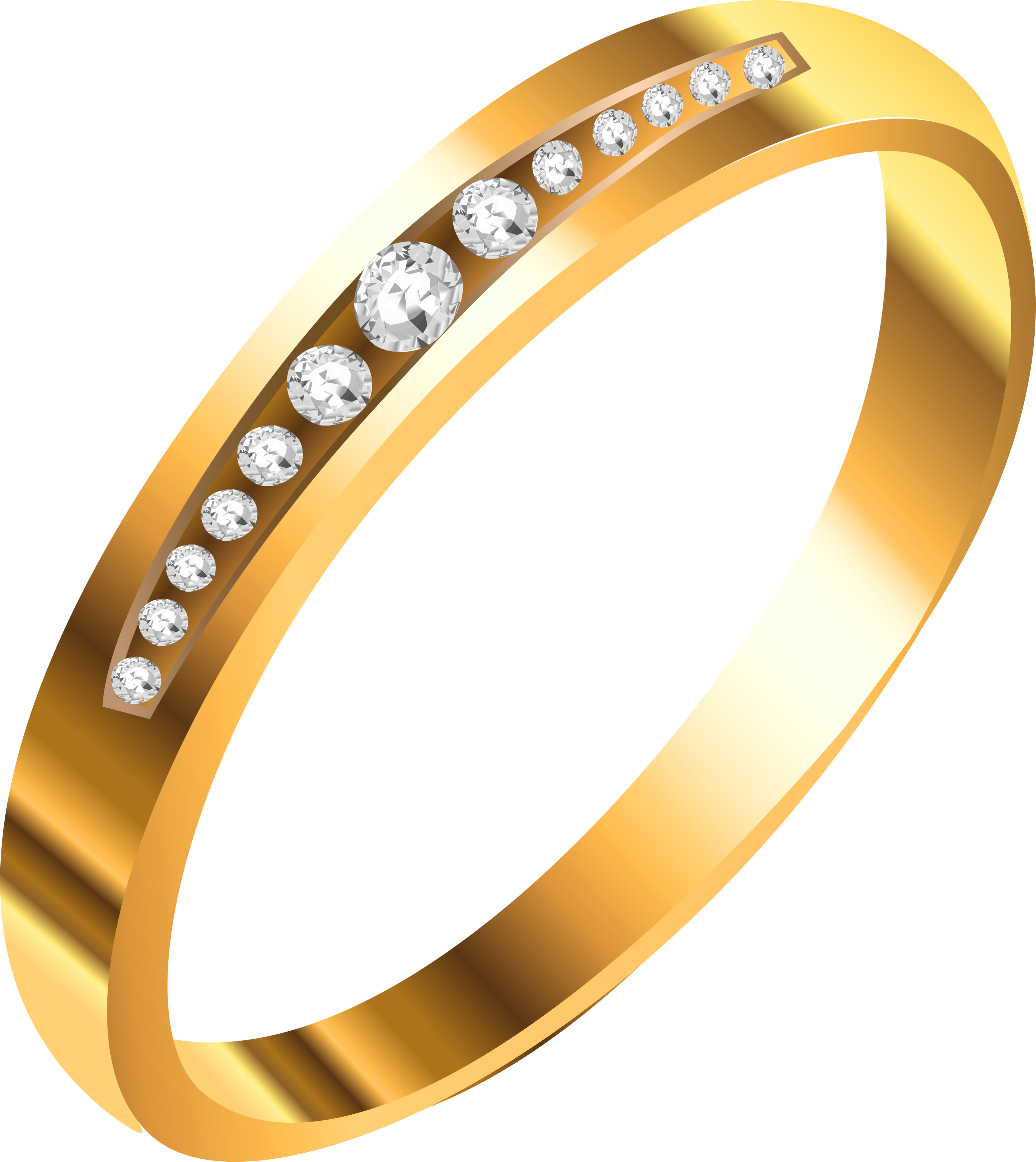 Gold Ring PNG File