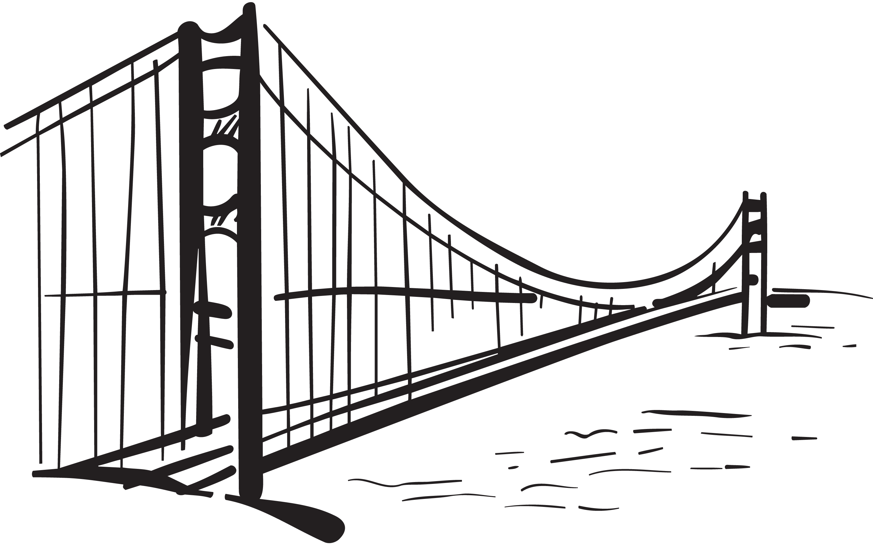 Golden Gate Bridge PNG File