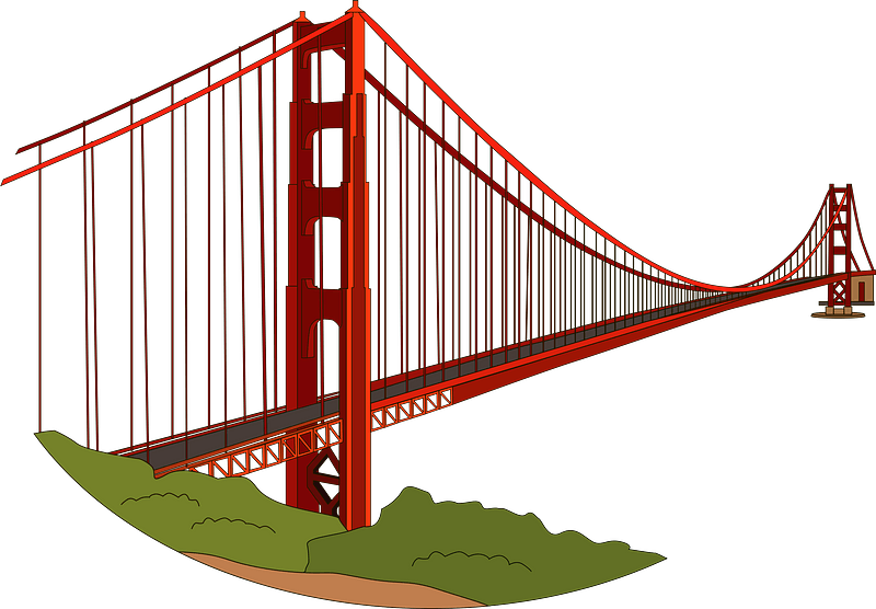 Golden Gate Bridge PNG Picture