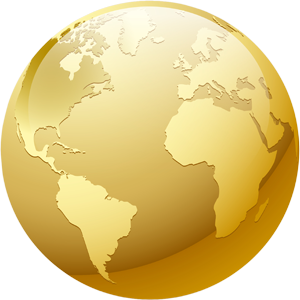 Golden Globe PNG Pic
