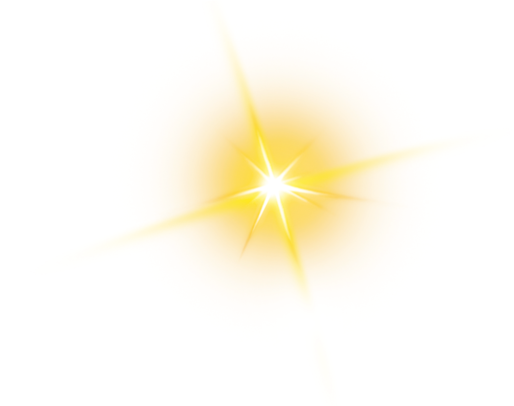 Golden Glow PNG Isolated Pic