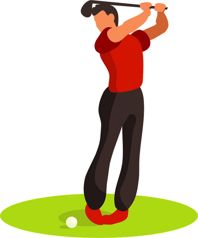 Golfer PNG HD Isolated