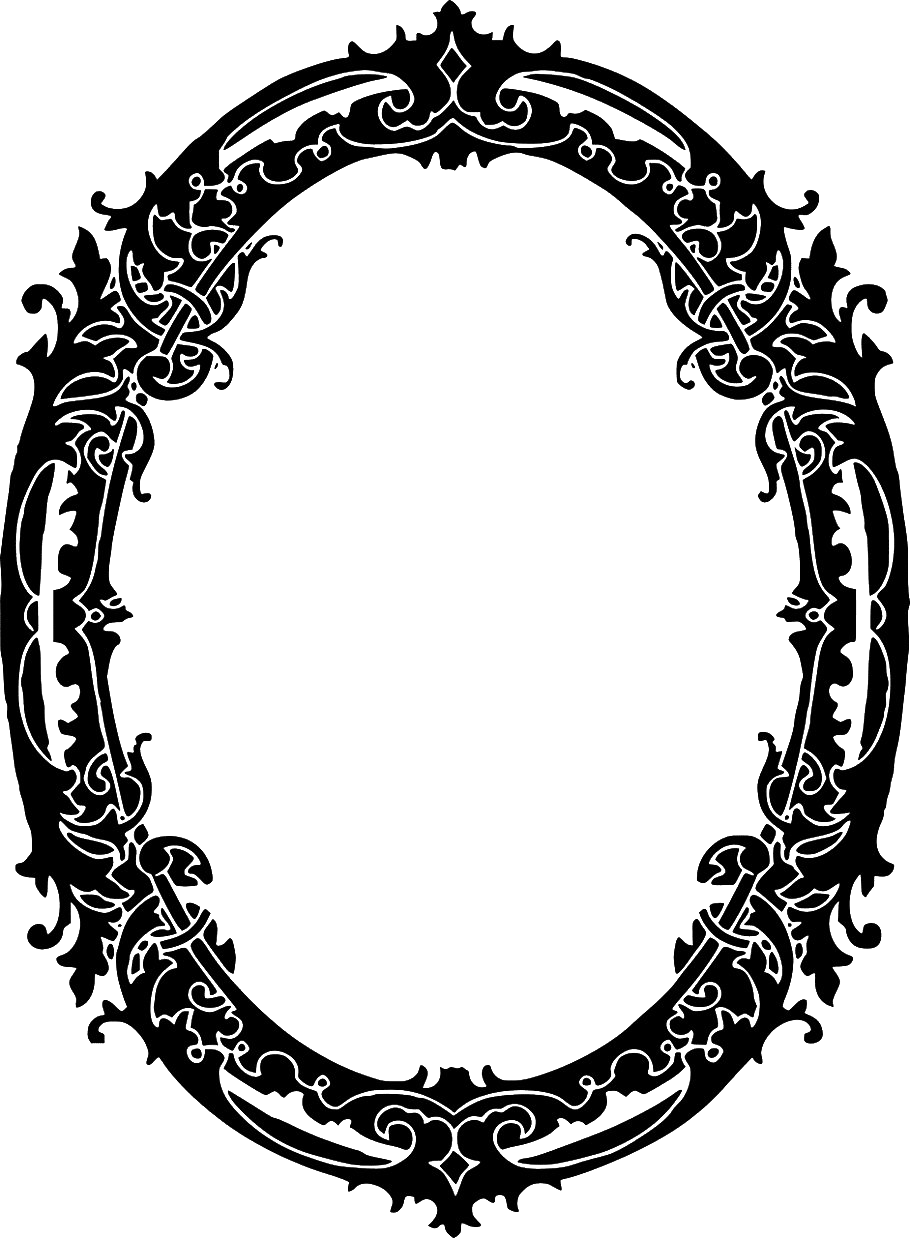Gothic Frame PNG HD Isolated