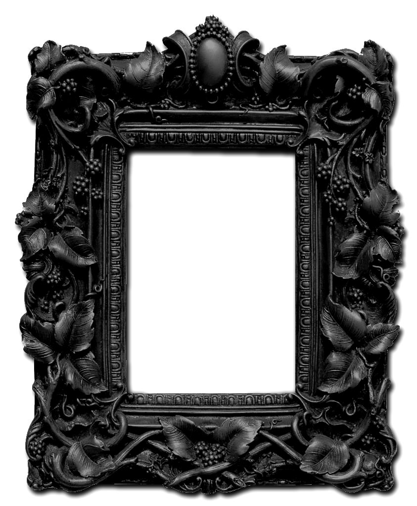 Gothic Frame PNG Isolated File