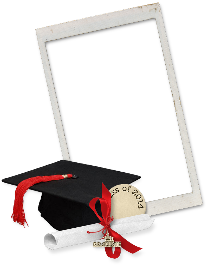 Graduation Frame PNG Image