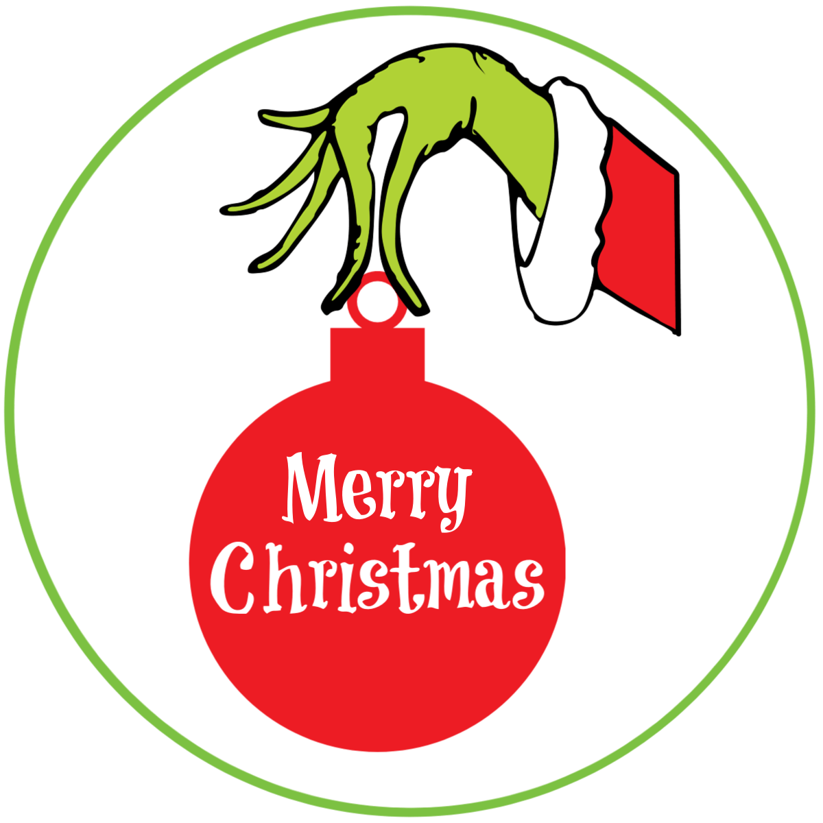Grinch Hand PNG