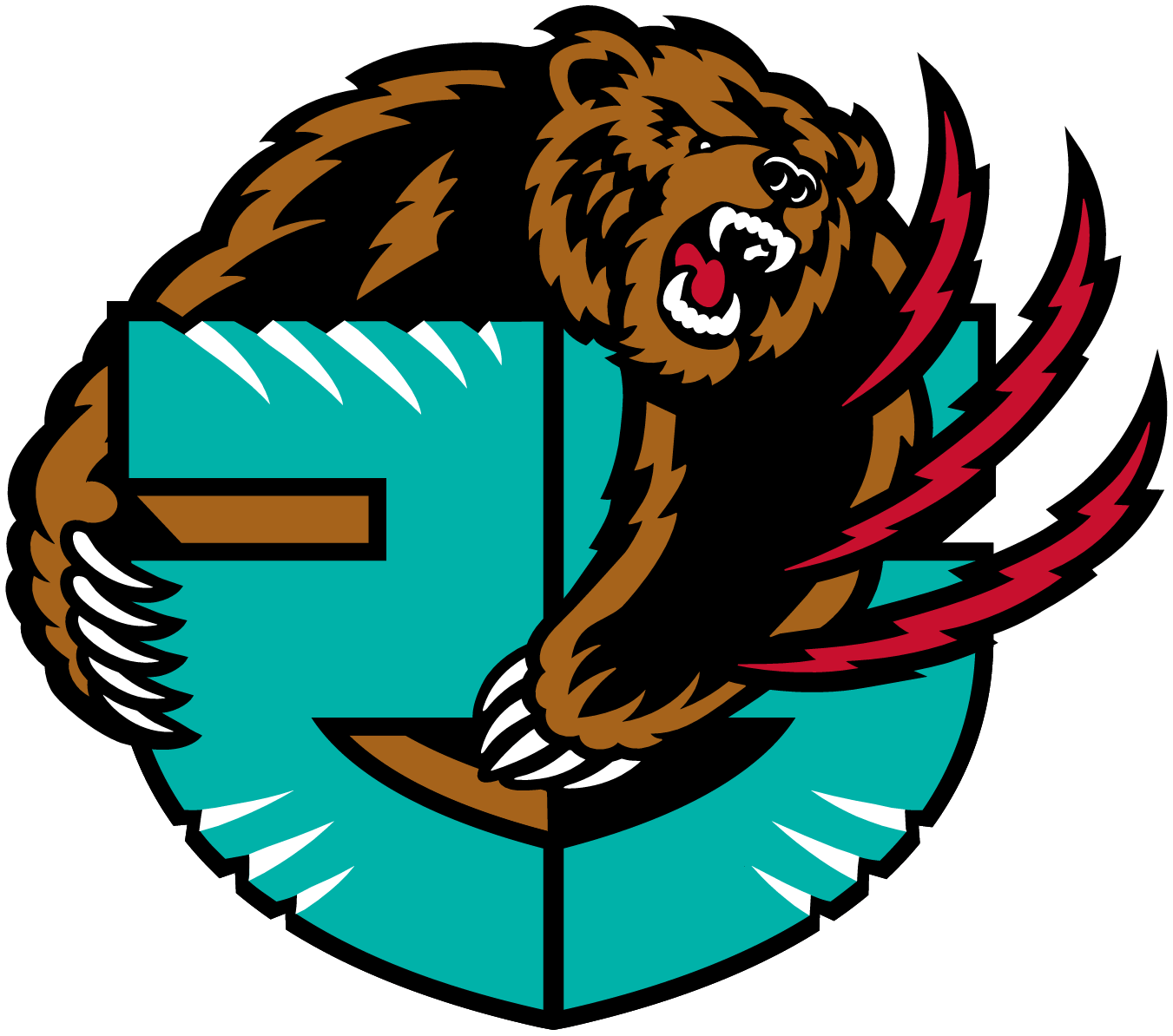 Grizzlies Logo PNG Isolated HD