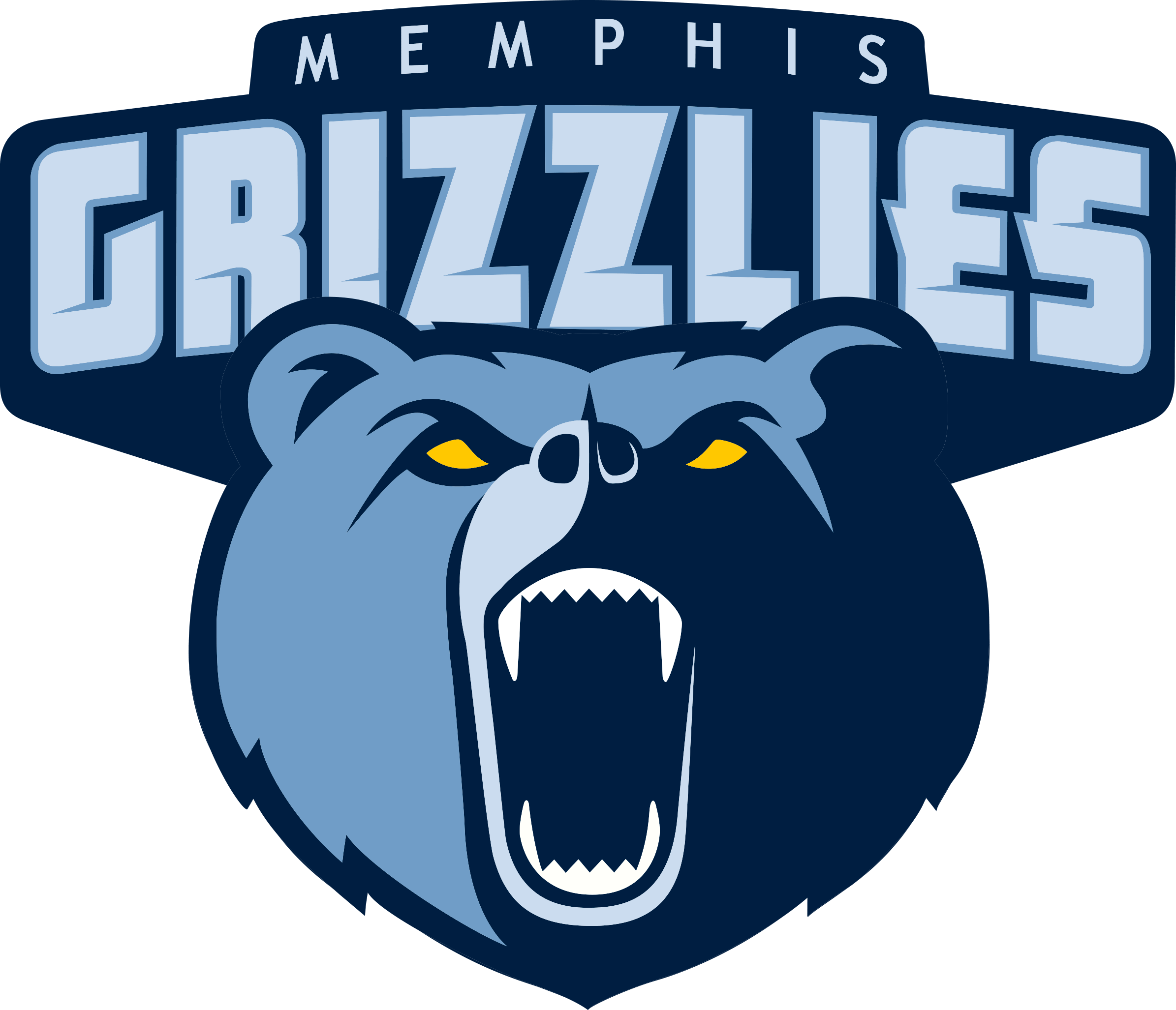 Grizzlies Logo Transparent PNG