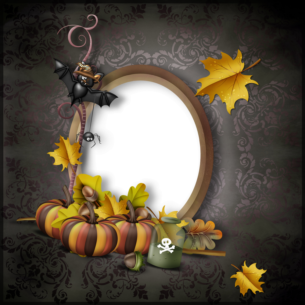 Halloween Frame PNG Clipart