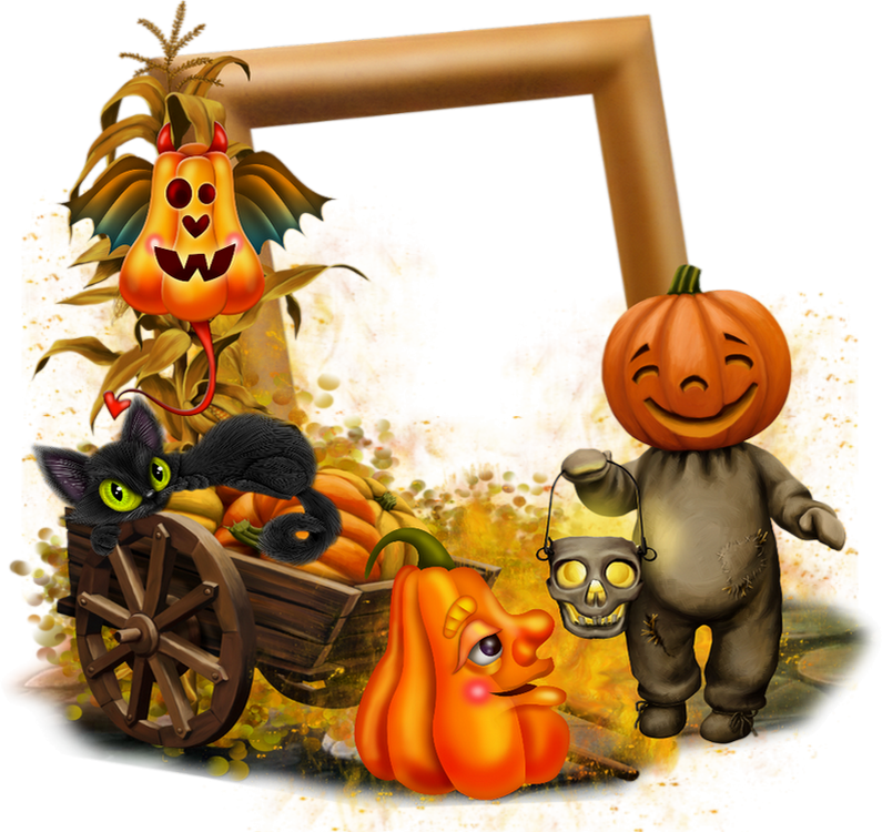 Halloween Frame PNG Free Download