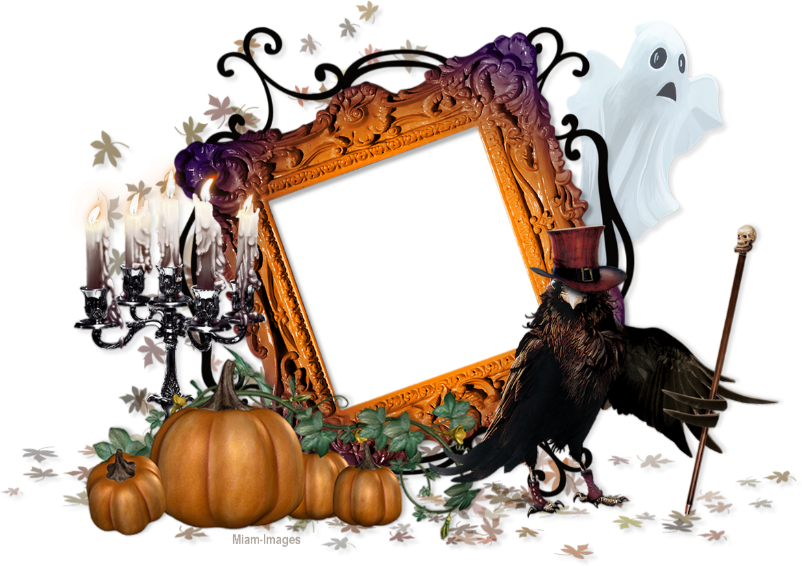 Halloween Frame Transparent PNG