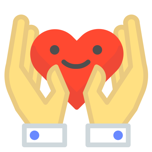 Hand Heart Emoji PNG