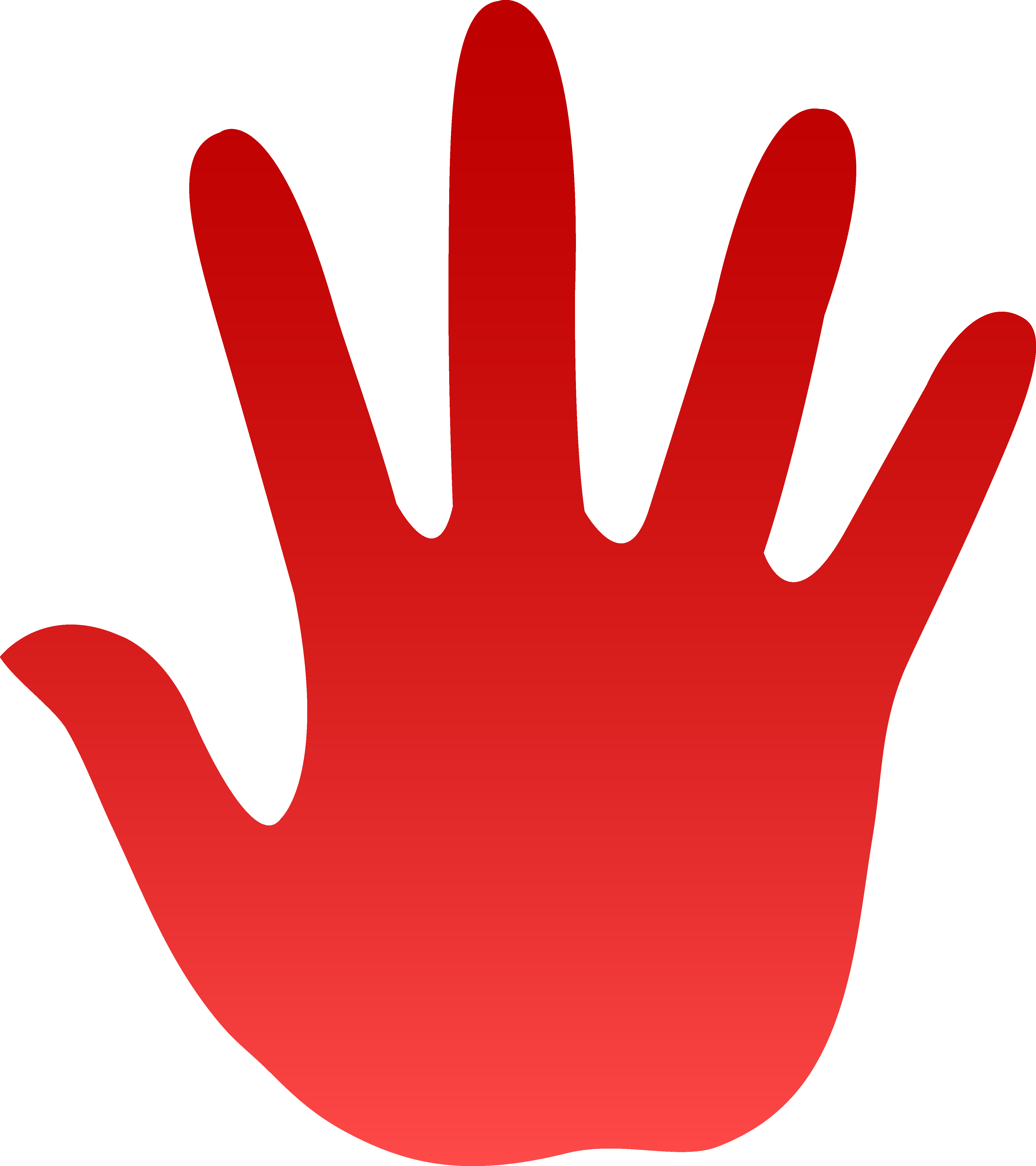 Hand Print PNG HD Isolated