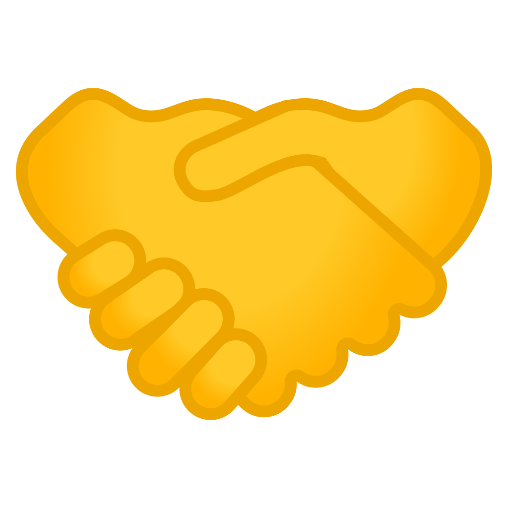 Handshake Emoji PNG Clipart