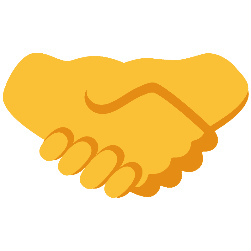 Handshake Emoji PNG File