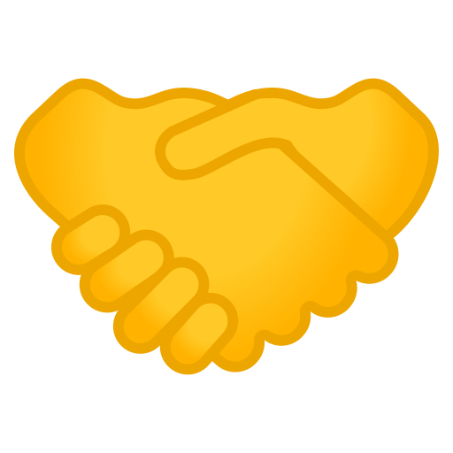 Handshake Emoji PNG Image