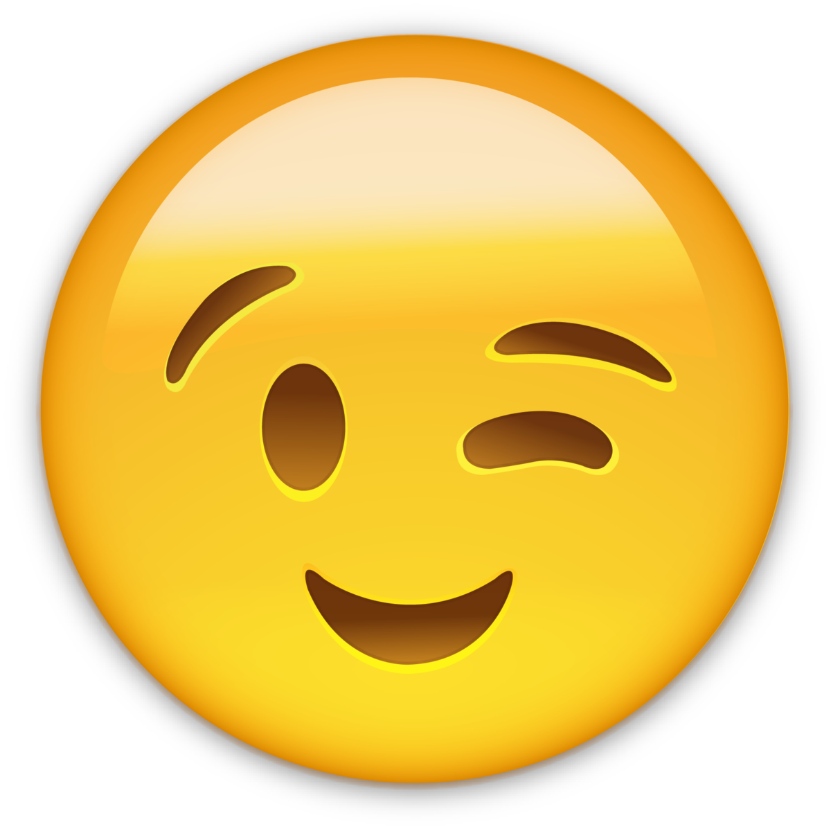 Happy Face Emoji PNG Isolated HD