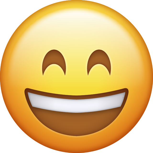 Happy Face Emoji Transparent PNG