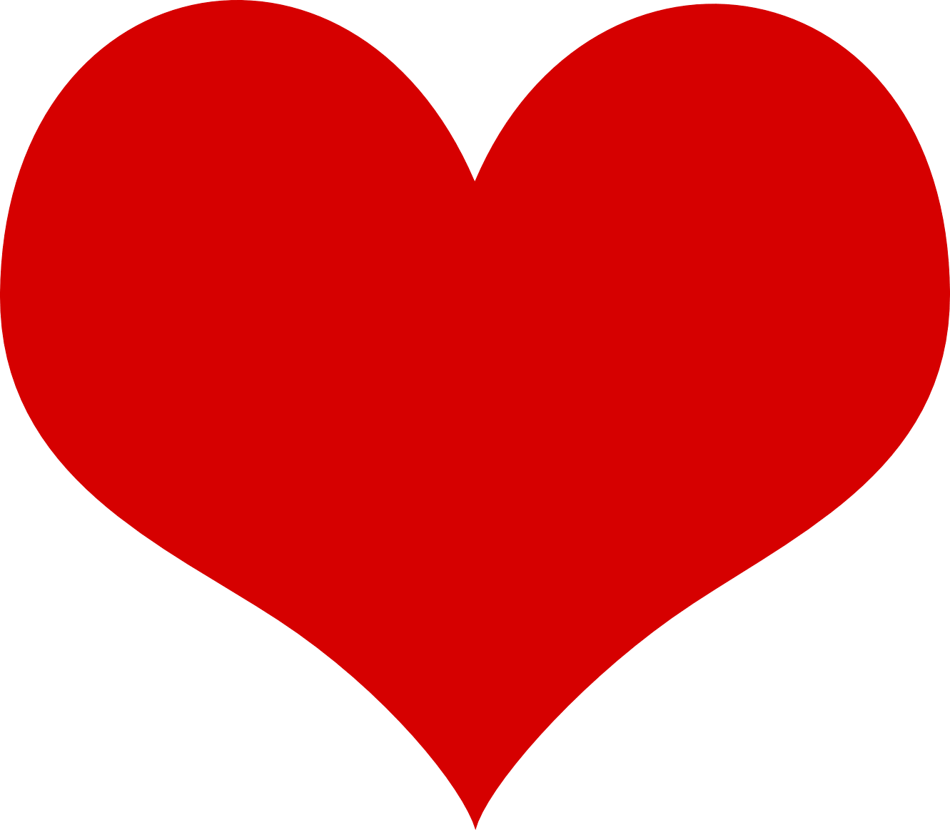 Heart Red PNG File