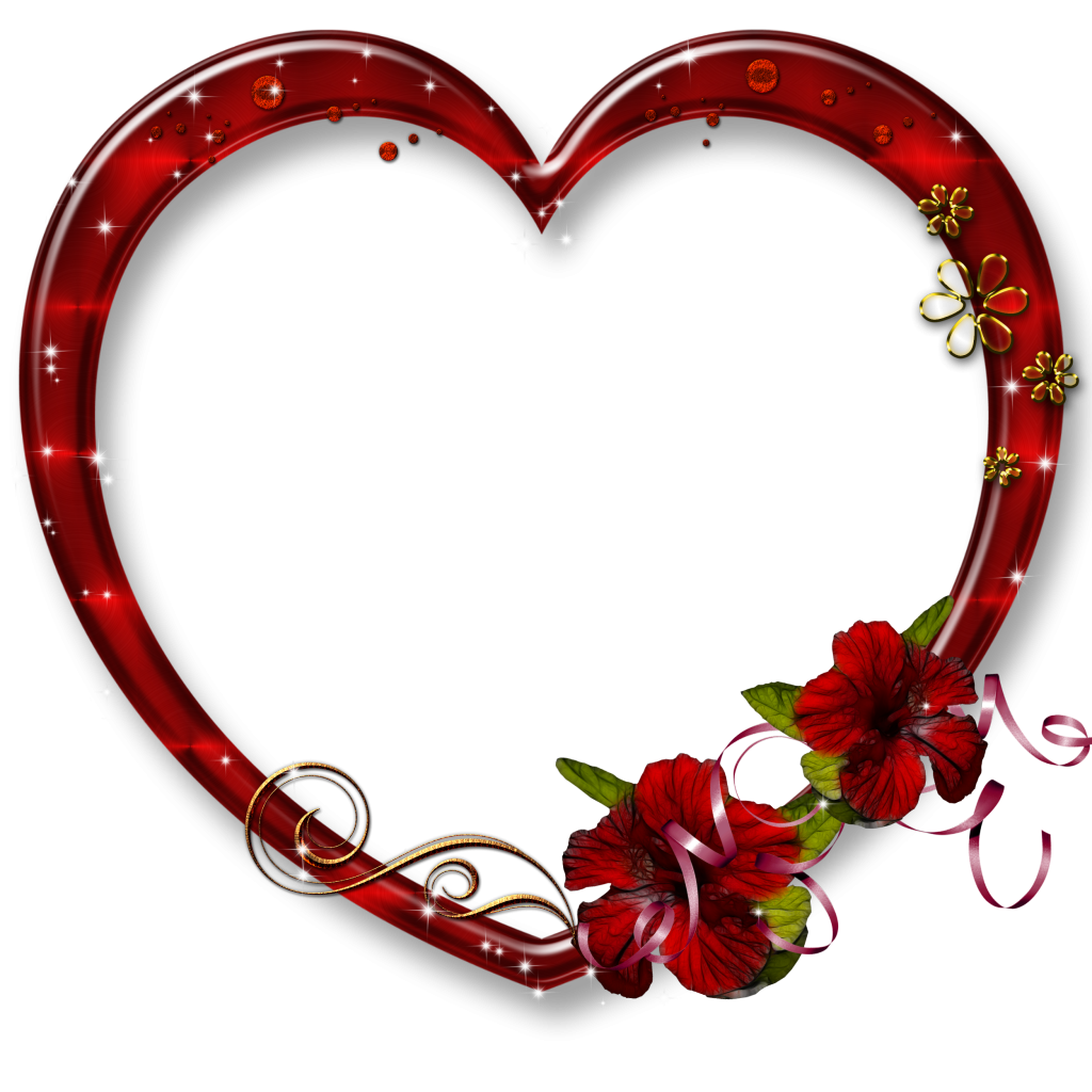 Hearts Frame PNG Photo