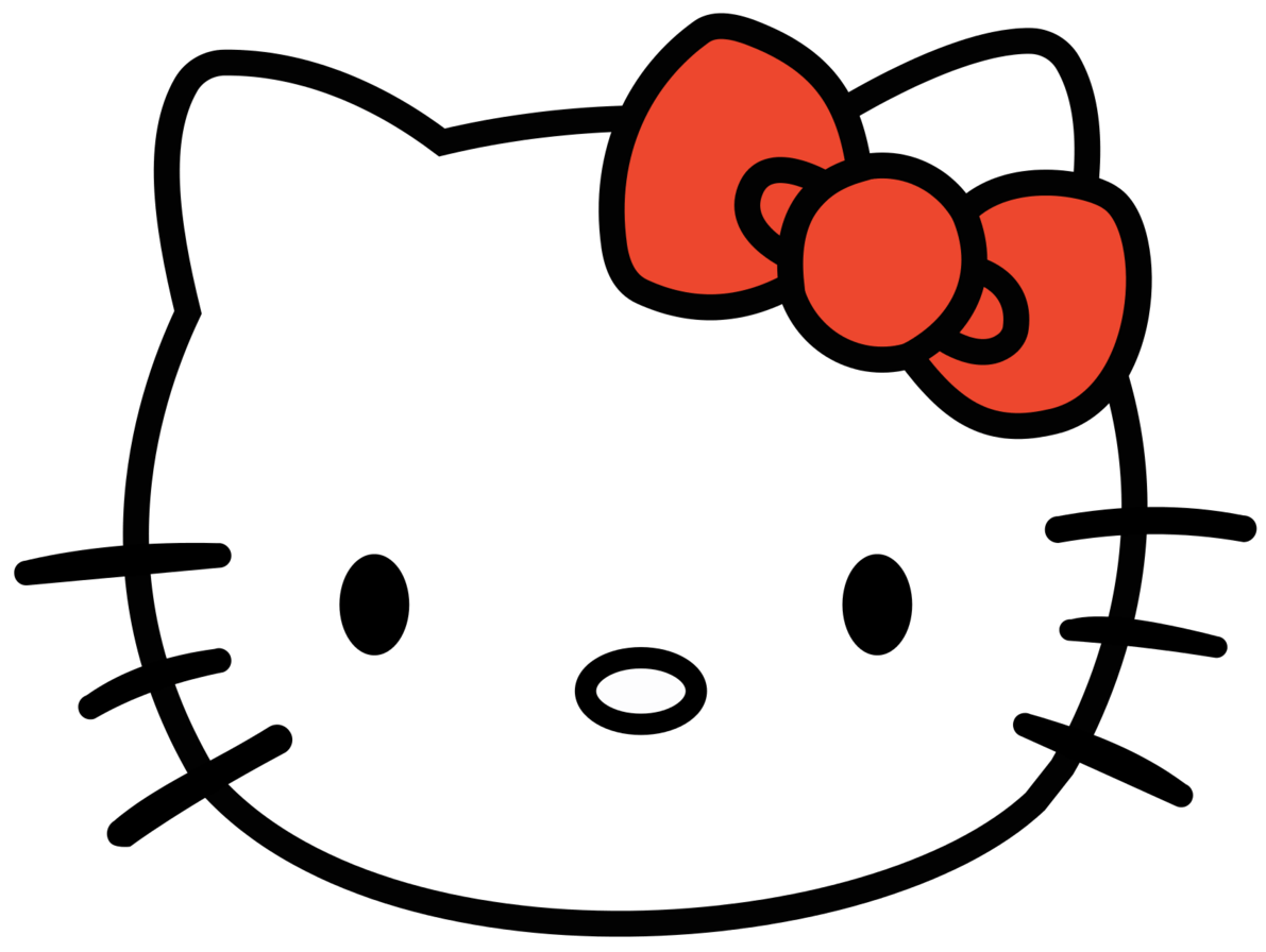 Hello Kitty Logo Download PNG Image