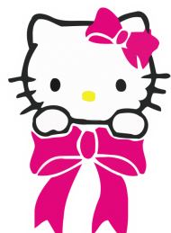 Hello Kitty Logo PNG Clipart