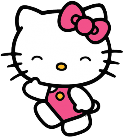 Hello Kitty Logo PNG Isolated Photo