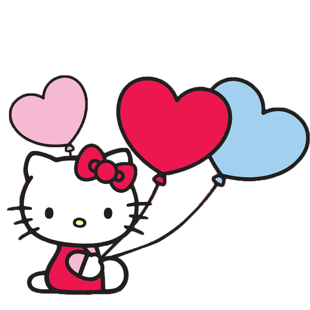 Hello Kitty Logo PNG Isolated Pic
