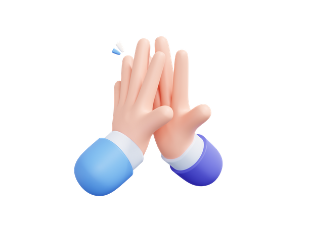 High Five PNG File