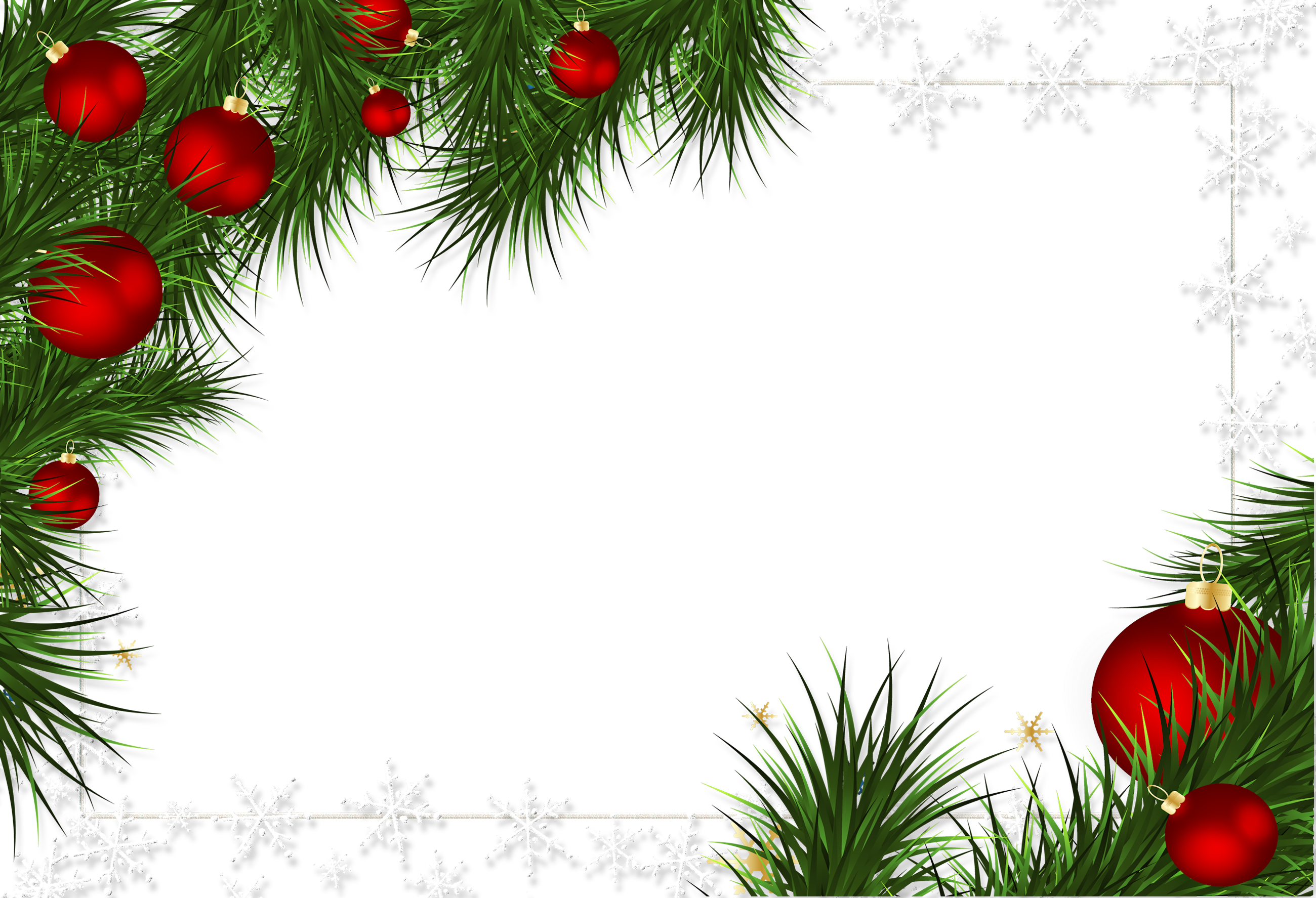 Holiday Frame PNG File