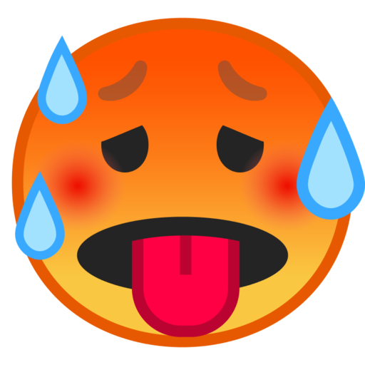 Hot Emoji PNG Pic