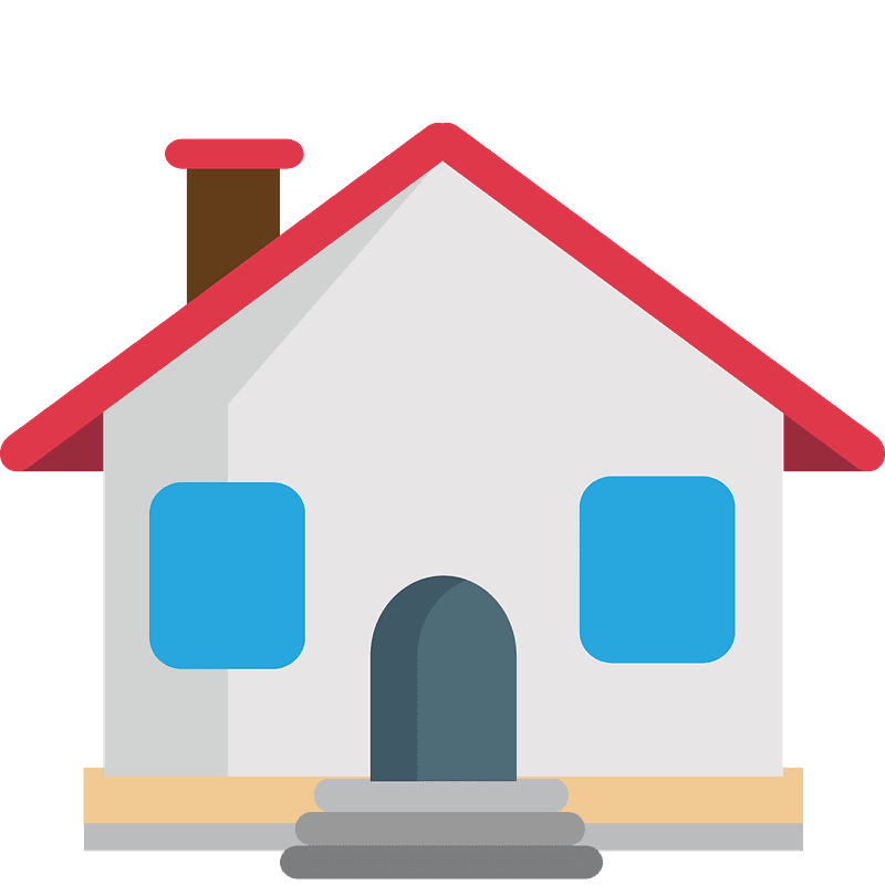 House Emoji PNG File
