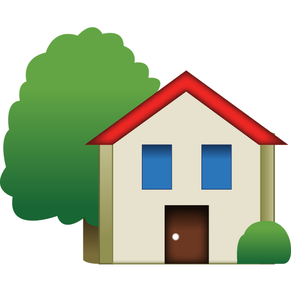 House Emoji PNG Pic