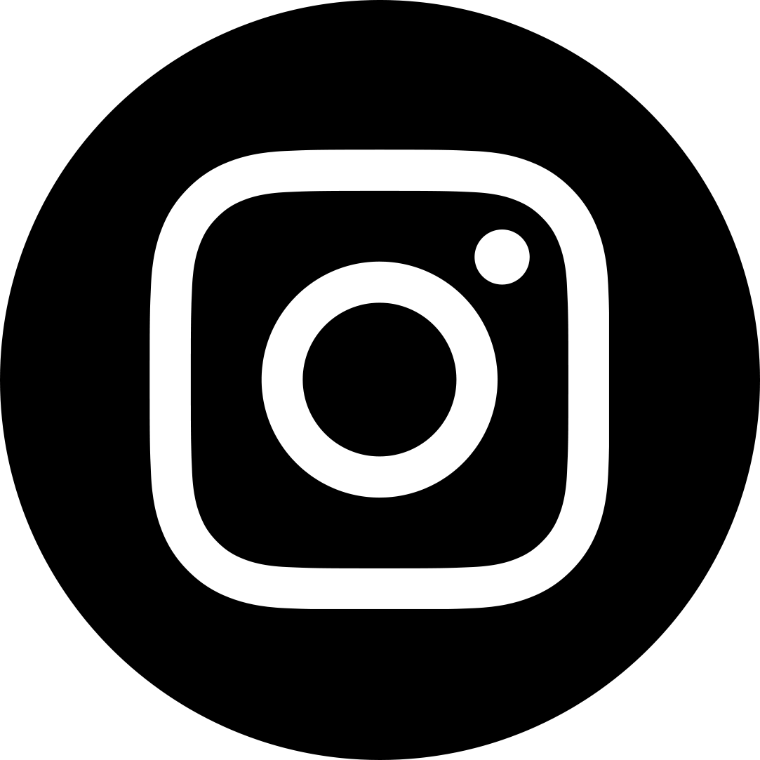 Instagram Logo Black And White PNG File