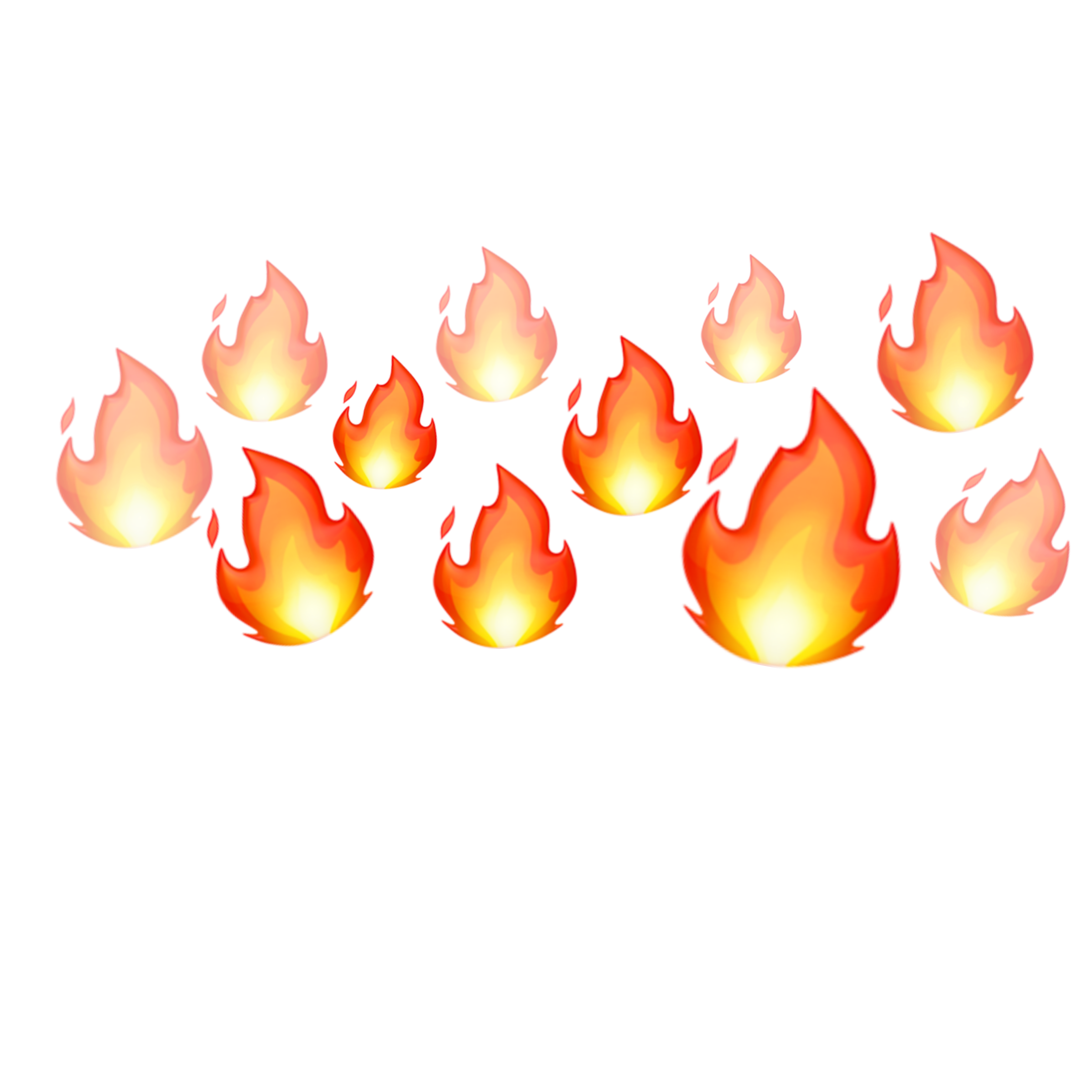 Iphone Fire Emoji PNG HD