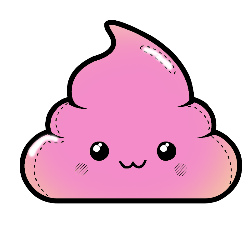 Kawaii Cute Emoji PNG Isolated File