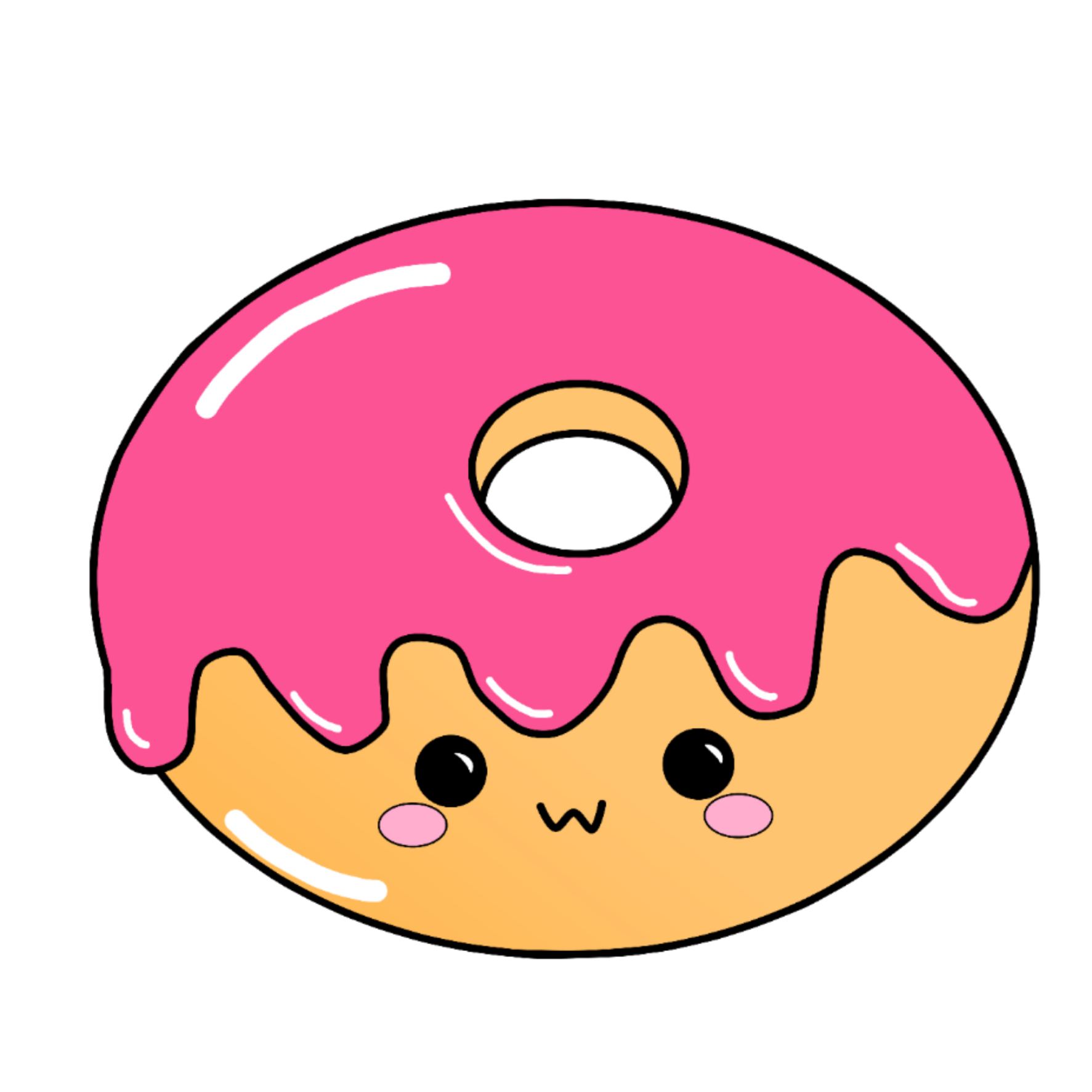 Kawaii Cute Emoji Transparent PNG