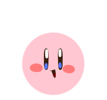 Kirby Face PNG Pic