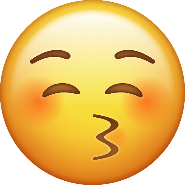 Kiss Emoji PNG Picture