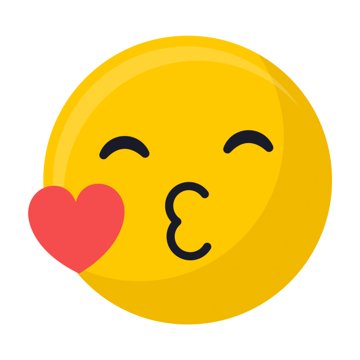 Kissing Emoji PNG Image