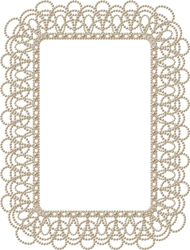 Lace Frame PNG File