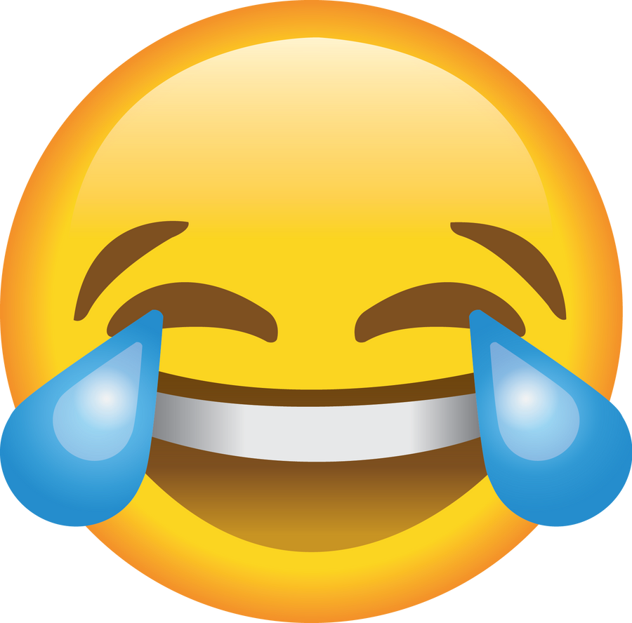 Laugh Emoji PNG HD Isolated