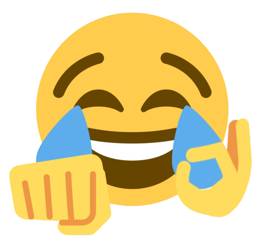 Laugh Emoji PNG Isolated HD