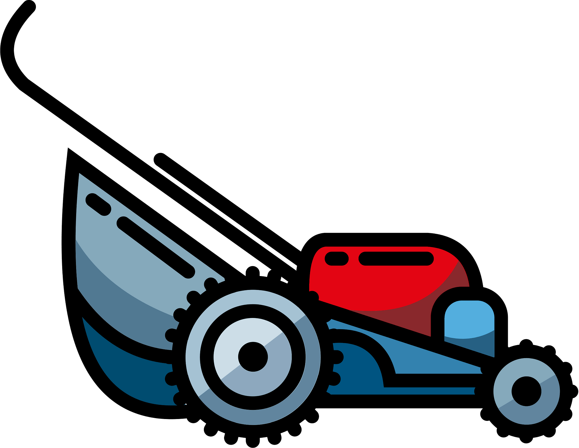 Lawn Mower PNG Photo