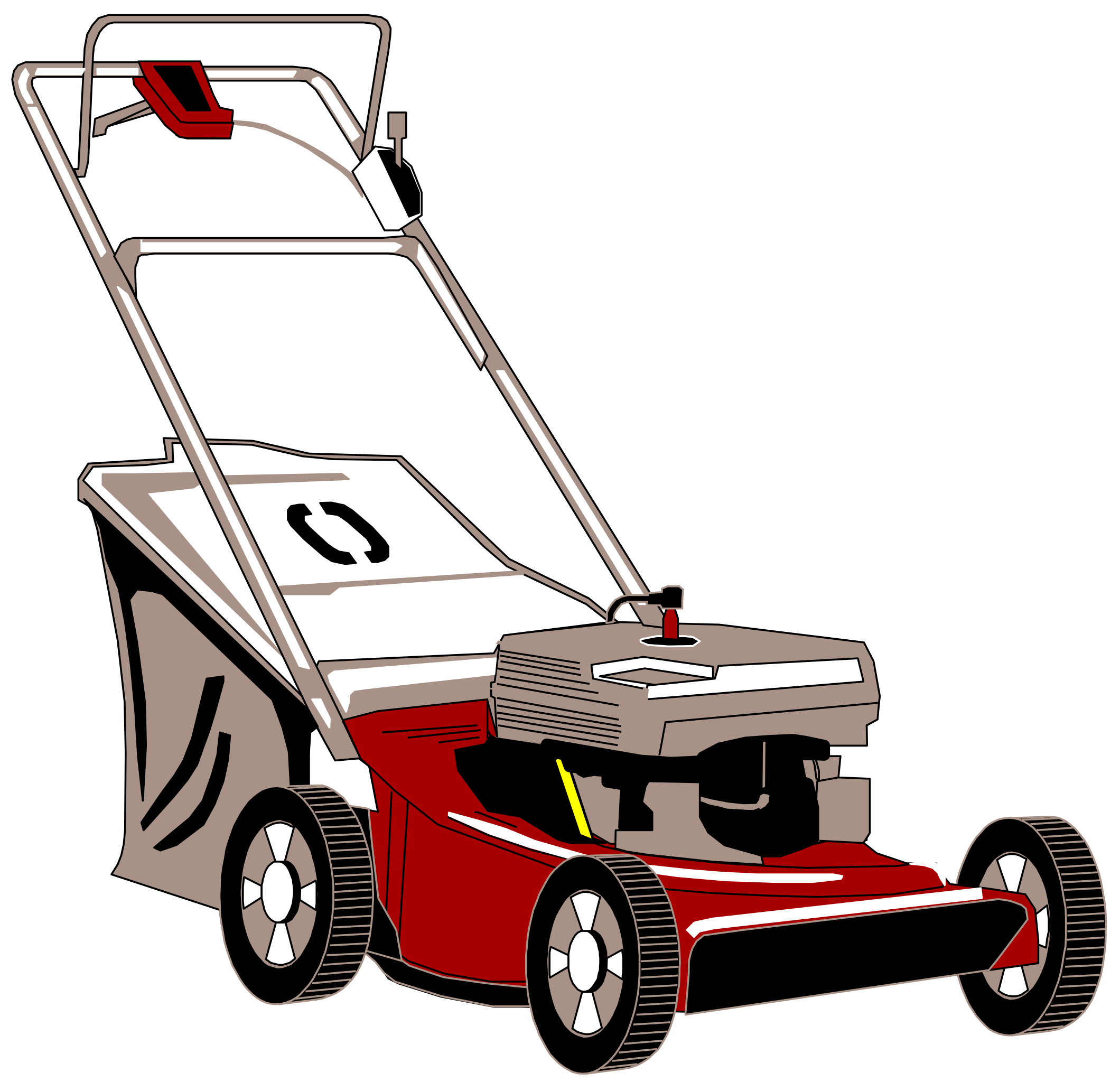 Lawn Mower PNG