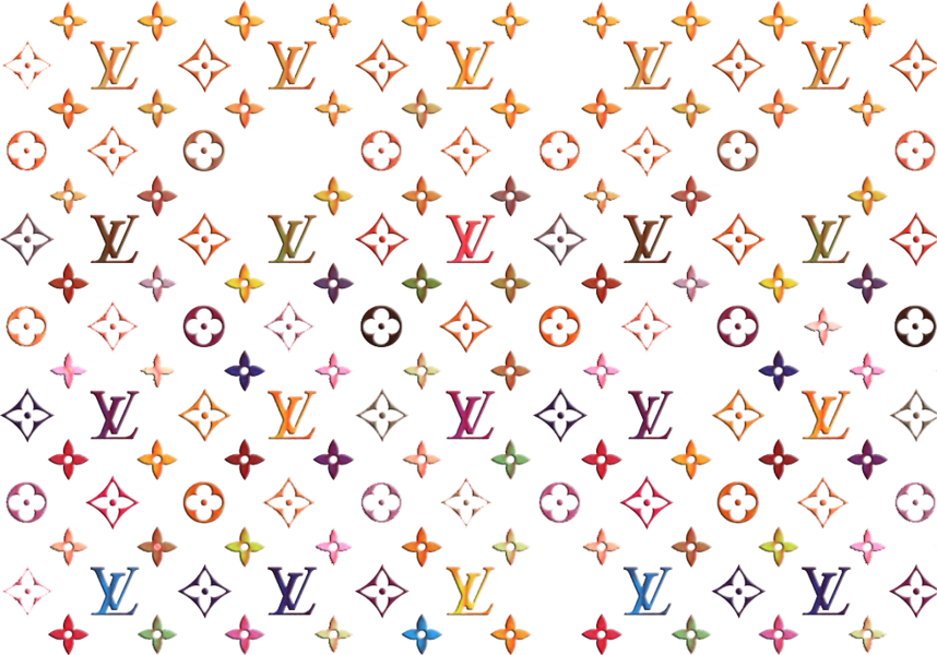 Lv Pattern PNG Isolated File