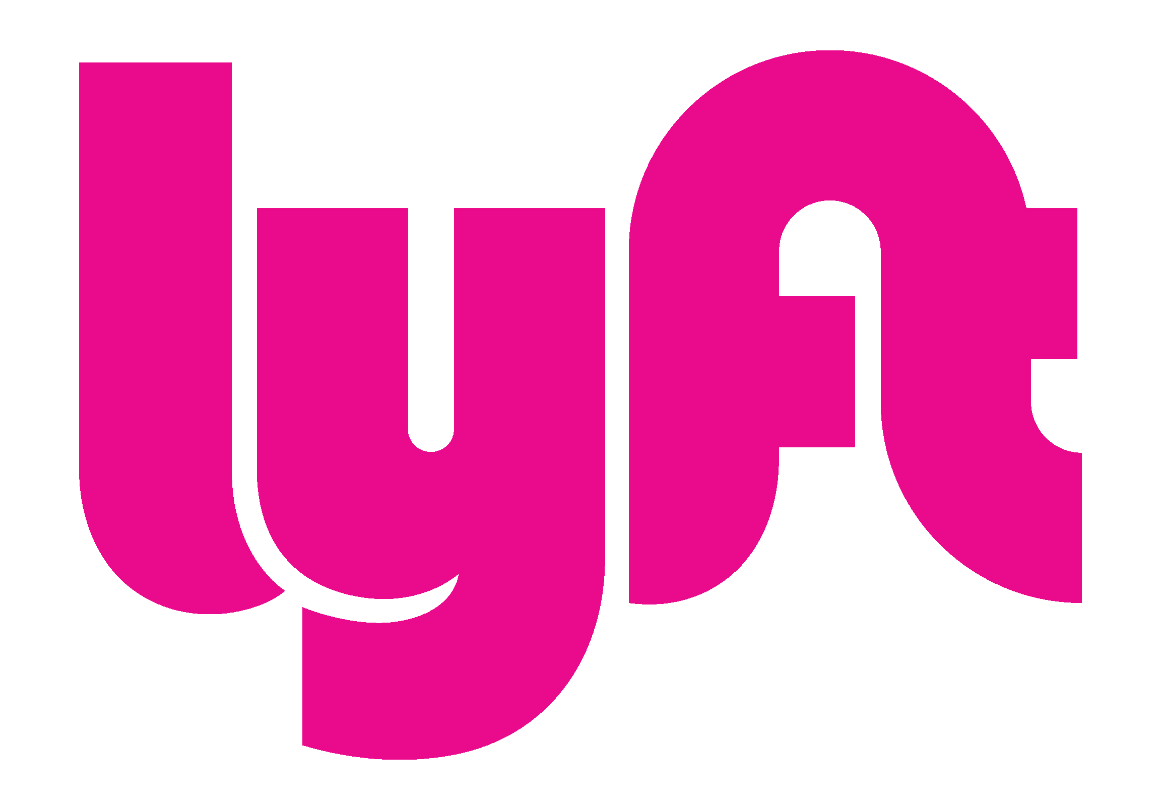 Lyft Logo PNG Clipart