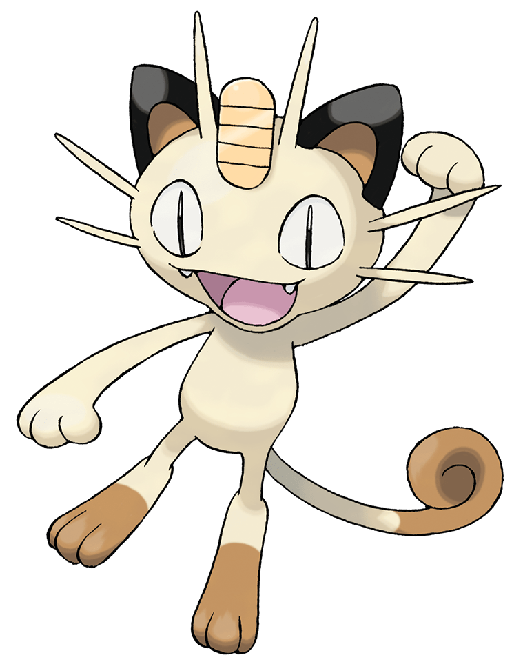 Meowth PNG Isolated Pic